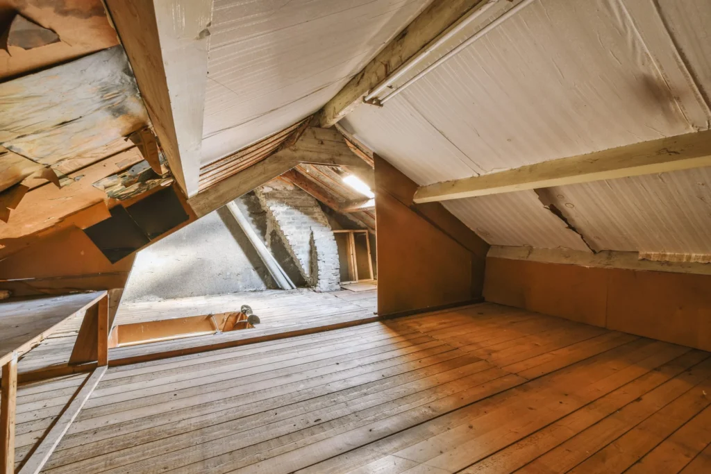 crawlspace undergoing service